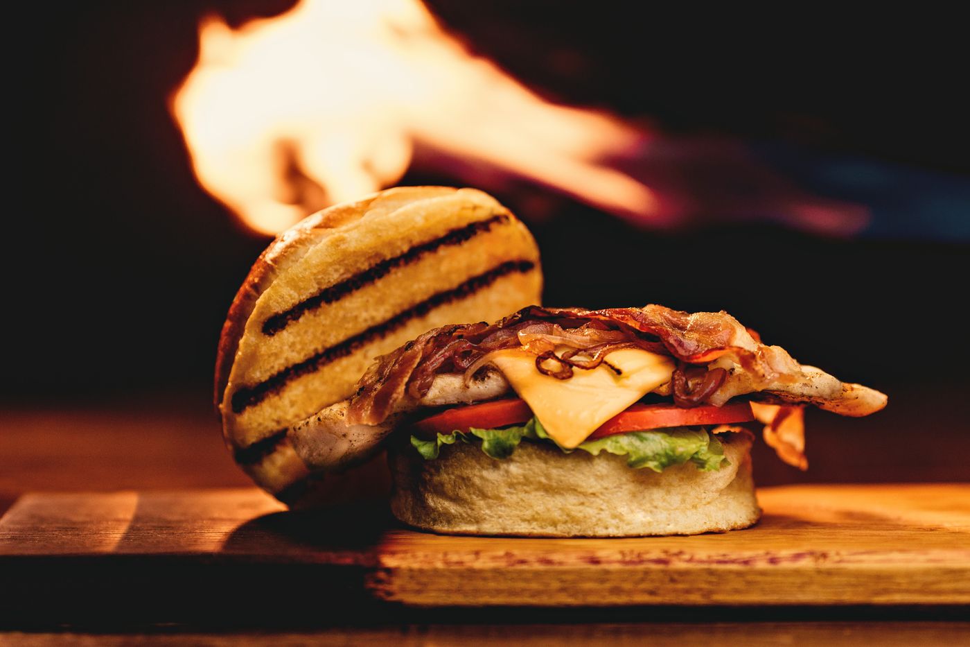 Hamburger alla griglia